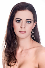 Obraz premium brunette portrait