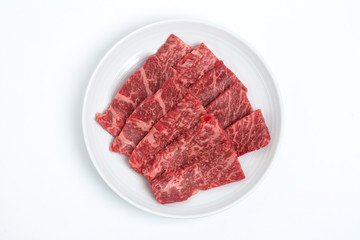 焼肉用のカルビ肉