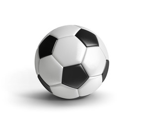 Obraz premium Soccer ball isolated on white background