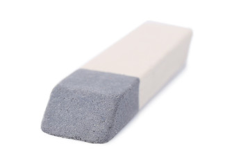 Eraser isolated on white