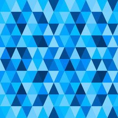 Blue abstract geometry pattern
