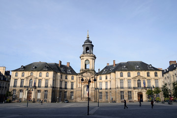 Fototapeta na wymiar Hôtel de ville de Rennes