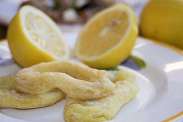 rings fried calamari