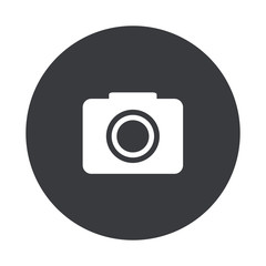 Vector modern  gray circle icon