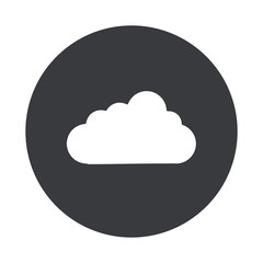Vector modern  gray circle icon