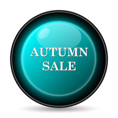 Autumn sale icon