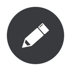 Vector modern  gray circle icon