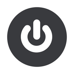 Vector modern  gray circle icon