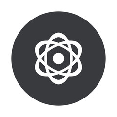 Vector modern  gray circle icon