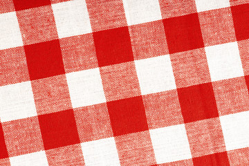Fototapeta premium Squared napkin close up
