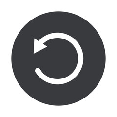 Vector modern  gray circle icon