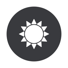 Vector modern  gray circle icon