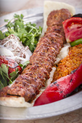 Turkish Kebab Adana, Urfa, Beyti, Abbaganus, Sogurme