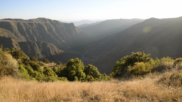 Simien Mountains National Park, Amhara region, Ethiopia, Africa