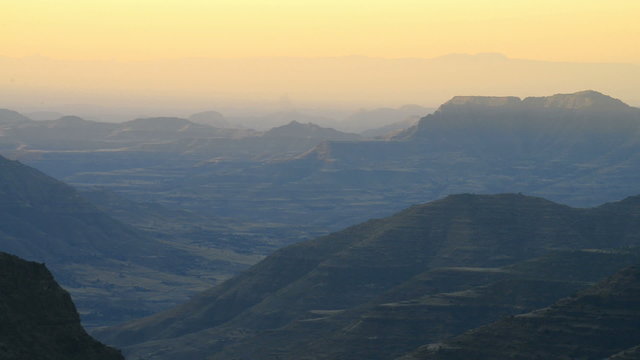 Simien Mountains National Park, Amhara region, Ethiopia, Africa