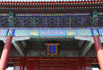 中国北京天坛的建筑