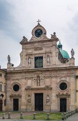 Fototapeta na wymiar San Giovanni Evangelista, Parma, Italy