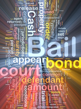 Bail Background Concept Illustration Glowing