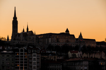 Obraz premium Ungarn, Budapest, Fischerbastei