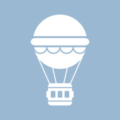 Hor air balloon icon