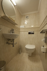 bathroom in apartment interior