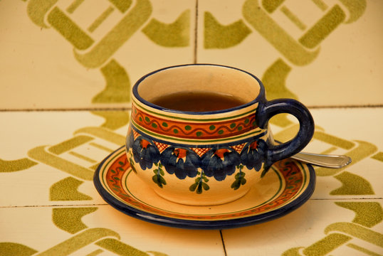 served tea