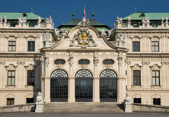Obraz premium Schloss Belvedere - Oberes Belvedere | Wien