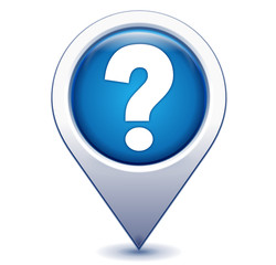 aide sur marqueur géolocalisation bleu