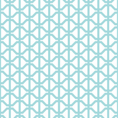 Retro Seamless Pattern Abstract Turquoise