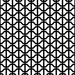 Retro Seamless Pattern Abstract Black/White © Jan Engel
