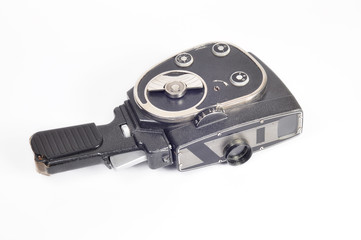 Obraz premium Old film camera video manual