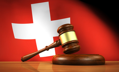 Swiss Law And Justice Concept
