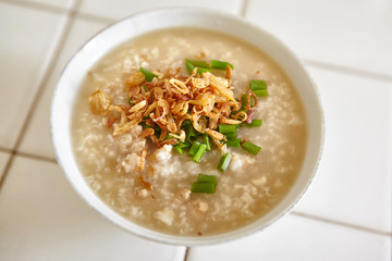 Chicken porridge