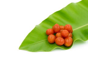 Cherry Tomatoes, Focus on fruit of Tomato.
