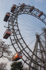 Obraz premium Riesenrad im Wiener Prater