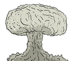 big bomb vector draw