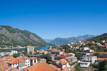 Fototapeta na wymiar montenegro sea travel