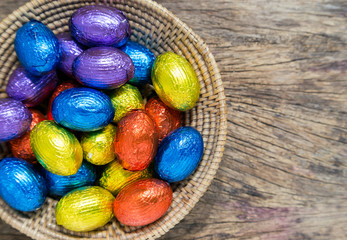 Chocolate eggs