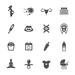 Pregnancy icons