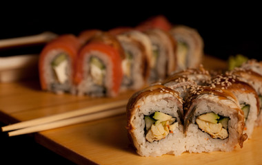 Sushi. Rolls.