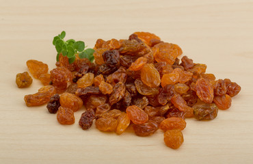 Raisin heap