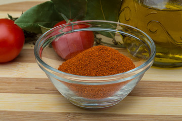 Paprika powder
