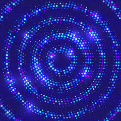 Disco lights.