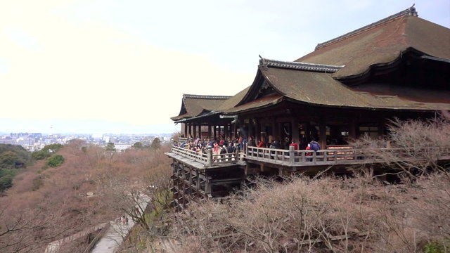Kiyomizu dera Japanese world heritage temple