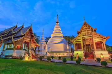 Fototapeta premium Wat Phra Singh at Chiangmai, Thailand
