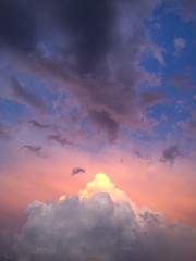 Fototapeta premium Al otro lado del aterdecer