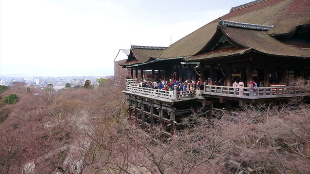 Kiyomizu dera Japanese world heritage temple