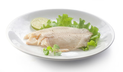 Steamed tilapia