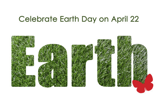 Earth Day, April 22, concept