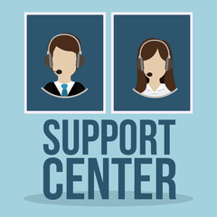 Support center design